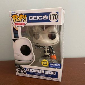 Funko Pop Geicoween Gecko Glow in the Dark #170